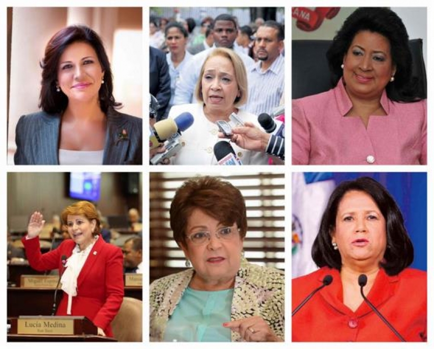 Solo 6 mujeres integran el poderoso Comité Político del PLD